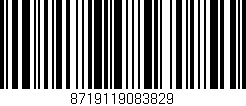 Código de barras (EAN, GTIN, SKU, ISBN): '8719119083829'