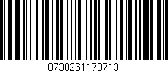 Código de barras (EAN, GTIN, SKU, ISBN): '8738261170713'