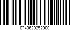 Código de barras (EAN, GTIN, SKU, ISBN): '8740623252388'