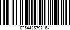 Código de barras (EAN, GTIN, SKU, ISBN): '8754425792164'