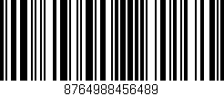 Código de barras (EAN, GTIN, SKU, ISBN): '8764988456489'
