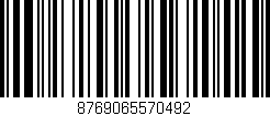 Código de barras (EAN, GTIN, SKU, ISBN): '8769065570492'