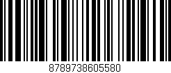 Código de barras (EAN, GTIN, SKU, ISBN): '8789738605580'