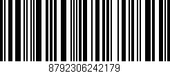 Código de barras (EAN, GTIN, SKU, ISBN): '8792306242179'