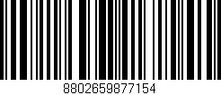 Código de barras (EAN, GTIN, SKU, ISBN): '8802659877154'