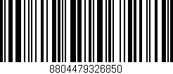 Código de barras (EAN, GTIN, SKU, ISBN): '8804479326850'