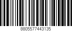 Código de barras (EAN, GTIN, SKU, ISBN): '8805577443135'