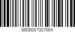 Código de barras (EAN, GTIN, SKU, ISBN): '8806087007664'