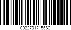 Código de barras (EAN, GTIN, SKU, ISBN): '8822761715663'