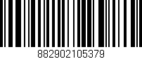 Código de barras (EAN, GTIN, SKU, ISBN): '882902105379'