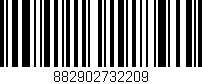 Código de barras (EAN, GTIN, SKU, ISBN): '882902732209'