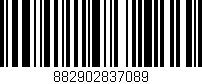 Código de barras (EAN, GTIN, SKU, ISBN): '882902837089'