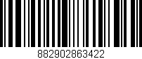 Código de barras (EAN, GTIN, SKU, ISBN): '882902863422'