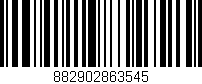 Código de barras (EAN, GTIN, SKU, ISBN): '882902863545'