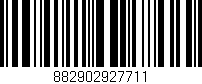 Código de barras (EAN, GTIN, SKU, ISBN): '882902927711'