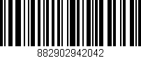 Código de barras (EAN, GTIN, SKU, ISBN): '882902942042'