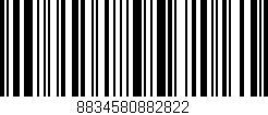 Código de barras (EAN, GTIN, SKU, ISBN): '8834580882822'