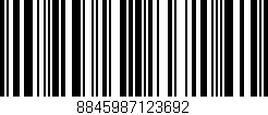 Código de barras (EAN, GTIN, SKU, ISBN): '8845987123692'