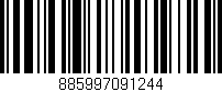 Código de barras (EAN, GTIN, SKU, ISBN): '885997091244'