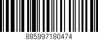 Código de barras (EAN, GTIN, SKU, ISBN): '885997180474'