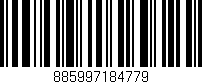 Código de barras (EAN, GTIN, SKU, ISBN): '885997184779'