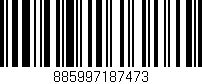 Código de barras (EAN, GTIN, SKU, ISBN): '885997187473'