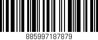 Código de barras (EAN, GTIN, SKU, ISBN): '885997187879'