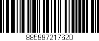 Código de barras (EAN, GTIN, SKU, ISBN): '885997217620'