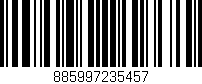 Código de barras (EAN, GTIN, SKU, ISBN): '885997235457'