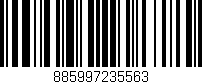 Código de barras (EAN, GTIN, SKU, ISBN): '885997235563'