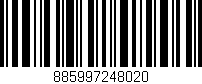 Código de barras (EAN, GTIN, SKU, ISBN): '885997248020'