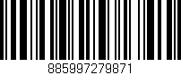 Código de barras (EAN, GTIN, SKU, ISBN): '885997279871'