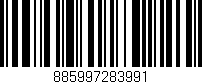 Código de barras (EAN, GTIN, SKU, ISBN): '885997283991'