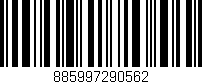 Código de barras (EAN, GTIN, SKU, ISBN): '885997290562'