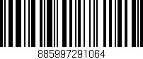 Código de barras (EAN, GTIN, SKU, ISBN): '885997291064'