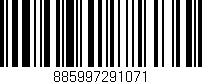 Código de barras (EAN, GTIN, SKU, ISBN): '885997291071'