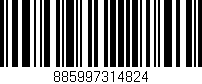 Código de barras (EAN, GTIN, SKU, ISBN): '885997314824'