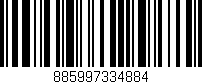 Código de barras (EAN, GTIN, SKU, ISBN): '885997334884'