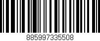 Código de barras (EAN, GTIN, SKU, ISBN): '885997335508'