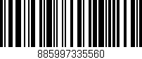 Código de barras (EAN, GTIN, SKU, ISBN): '885997335560'