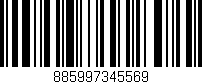 Código de barras (EAN, GTIN, SKU, ISBN): '885997345569'