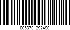 Código de barras (EAN, GTIN, SKU, ISBN): '8866781292490'