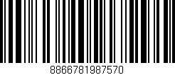 Código de barras (EAN, GTIN, SKU, ISBN): '8866781987570'