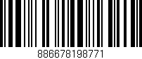 Código de barras (EAN, GTIN, SKU, ISBN): '886678198771'