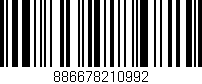 Código de barras (EAN, GTIN, SKU, ISBN): '886678210992'