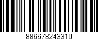 Código de barras (EAN, GTIN, SKU, ISBN): '886678243310'