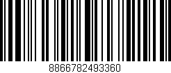 Código de barras (EAN, GTIN, SKU, ISBN): '8866782493360'
