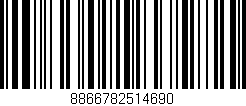 Código de barras (EAN, GTIN, SKU, ISBN): '8866782514690'