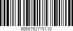 Código de barras (EAN, GTIN, SKU, ISBN): '8866782715110'