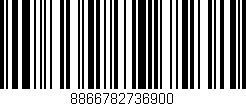 Código de barras (EAN, GTIN, SKU, ISBN): '8866782736900'